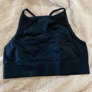 Gently used - aerie - XL - black sports bra